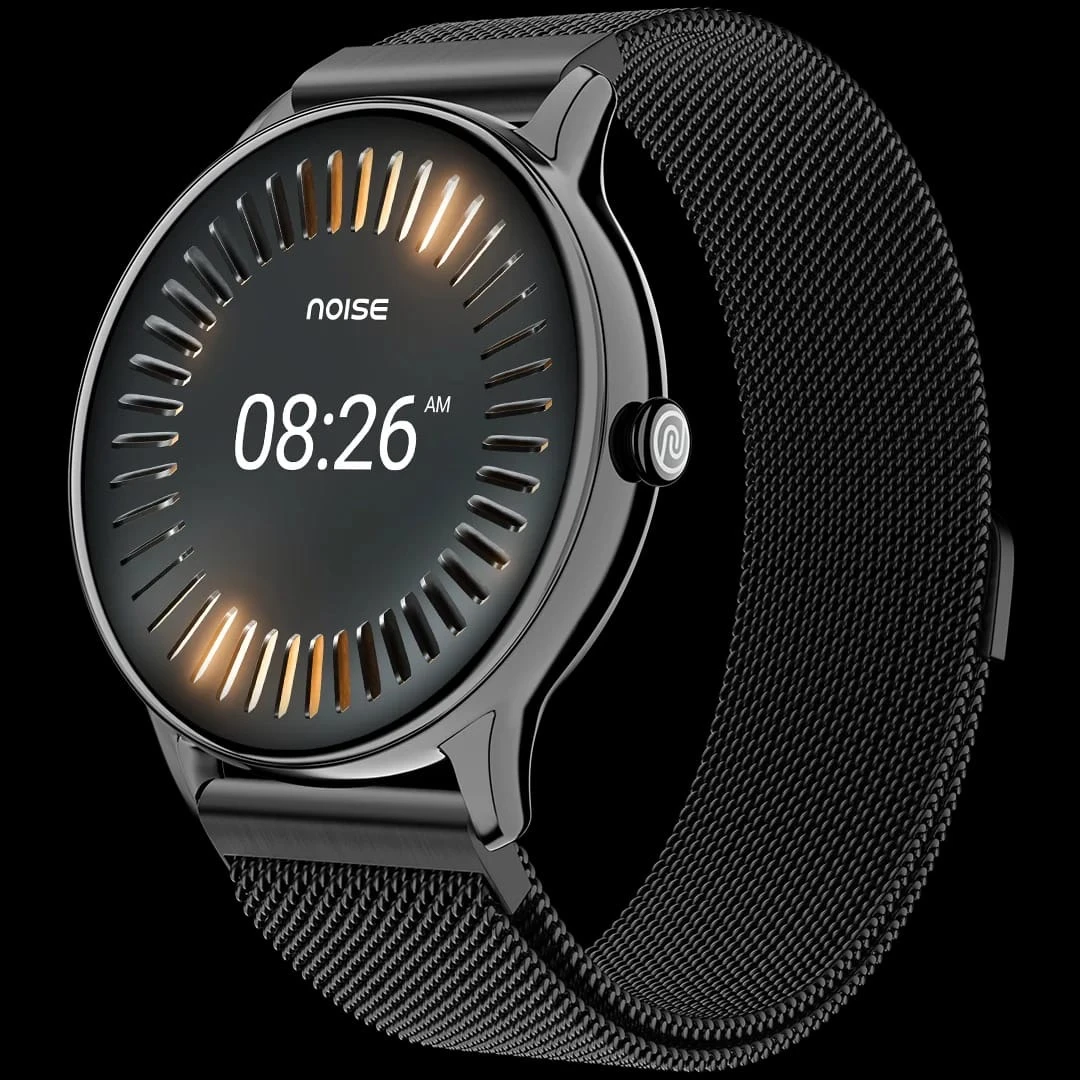 NoiseFit Crew (Black link)