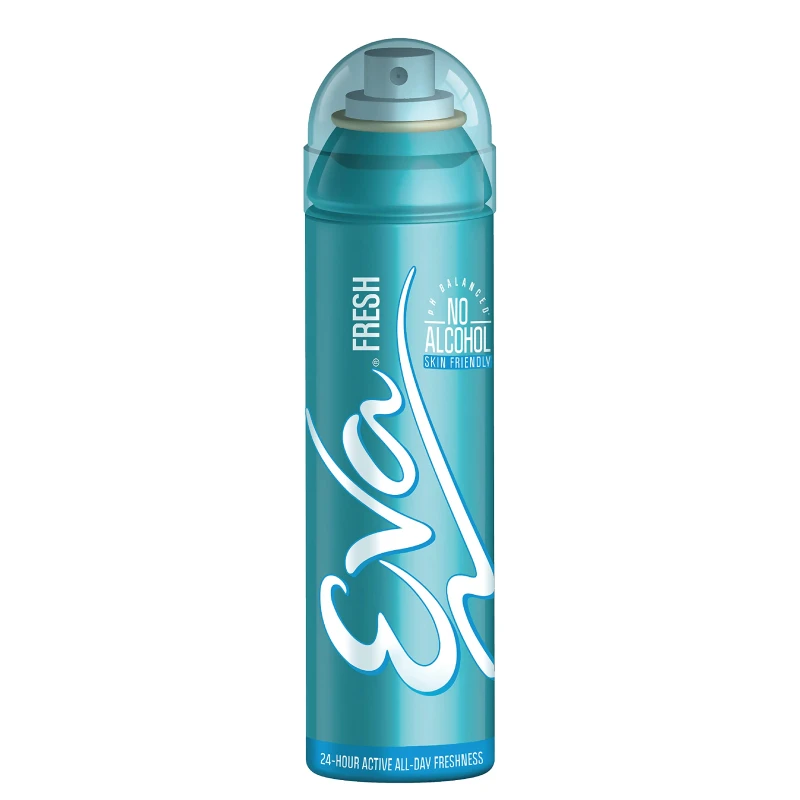 an Eva Fresh Deodorant Spray for Women.