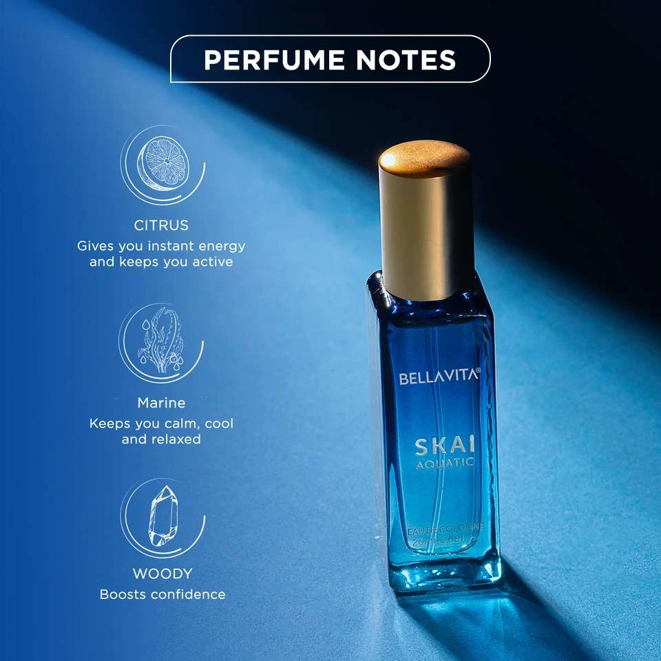 Bella Vita Skai Aquatic Eau de Cologne 20 ml