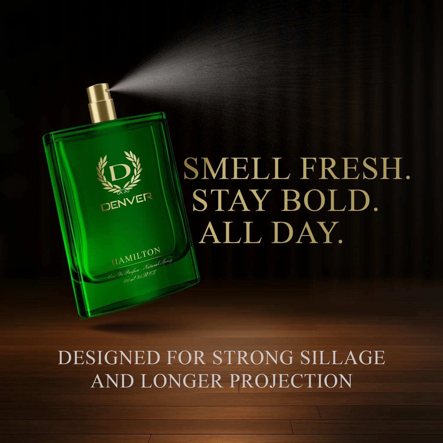 Denver Hamilton Exclusive Collection Eau de Parfum & Deodorant Body Spray gift set.
