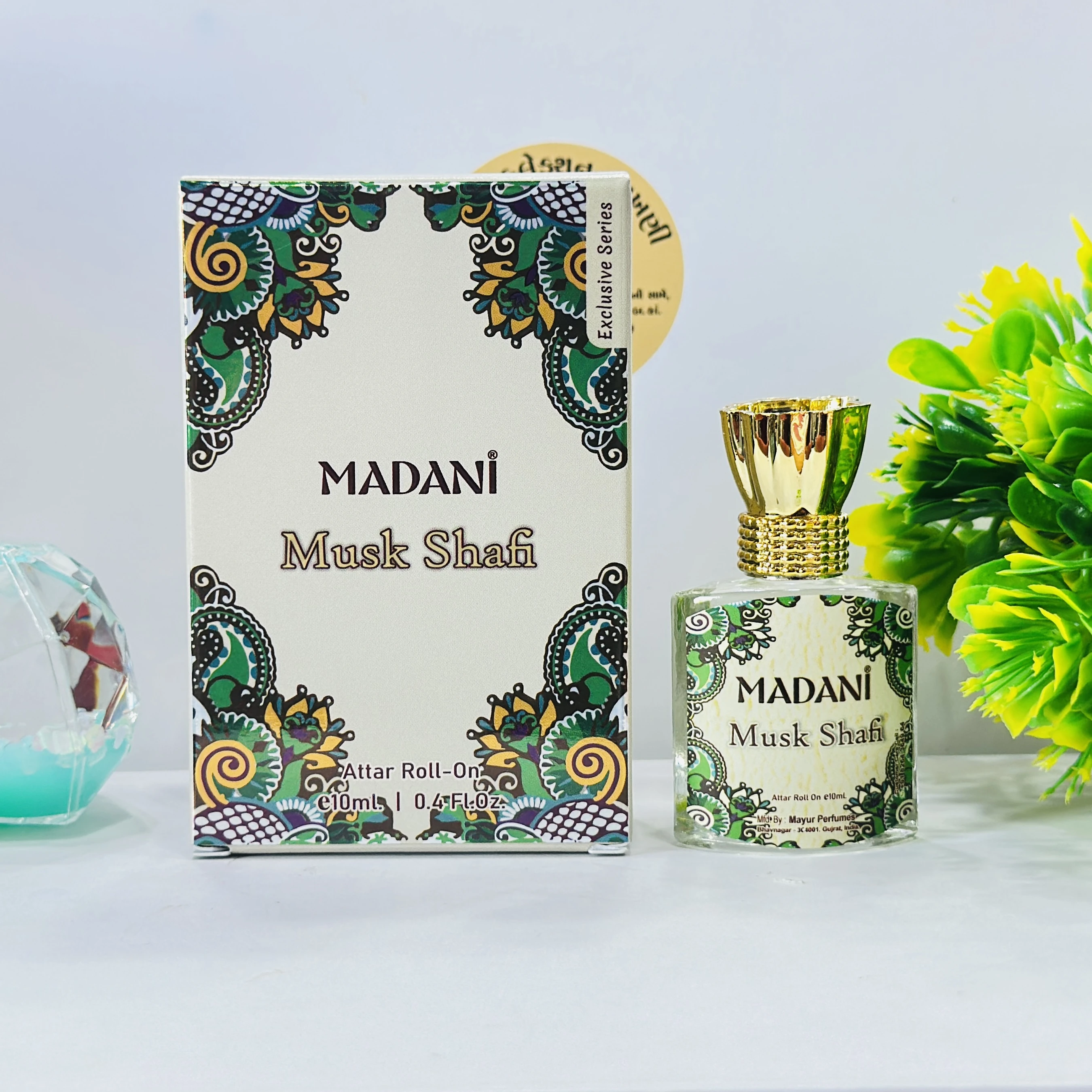 Madani Musk Shafi Attar roll-on perfume
