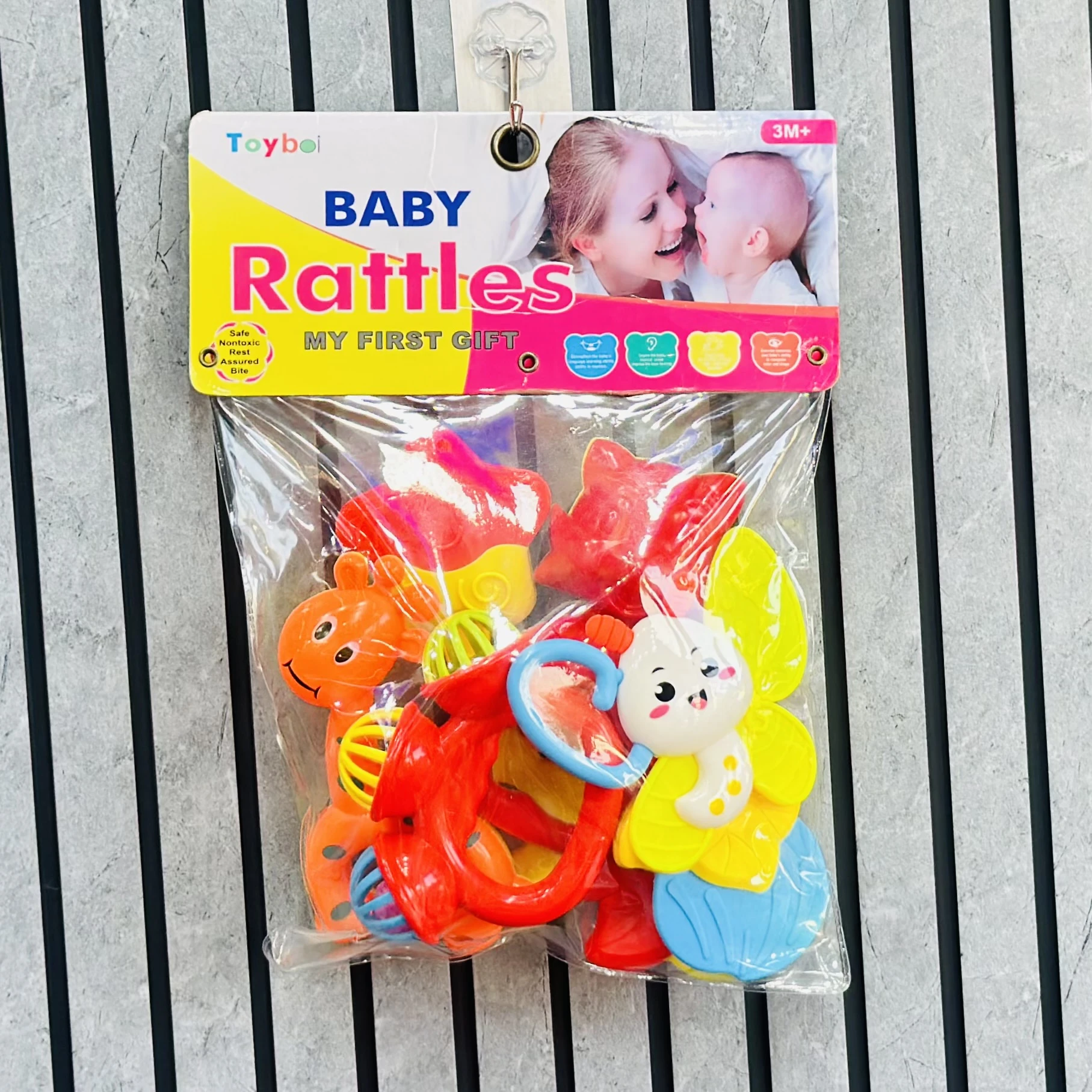 Rattle Toys for Babies - Multicolour Musical Toy