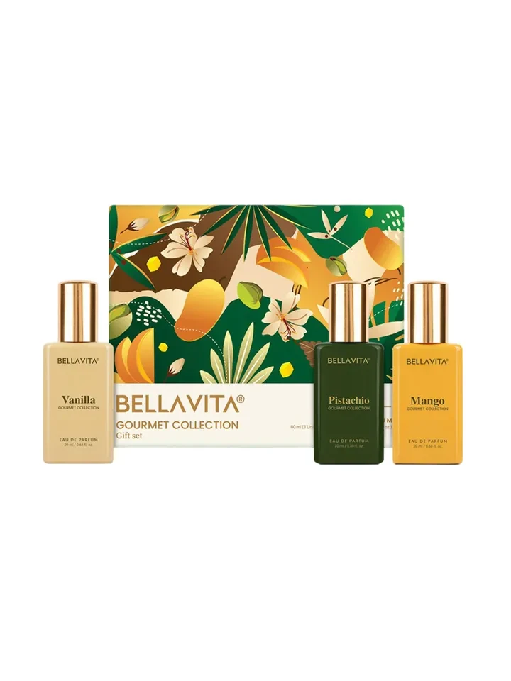 Bellavita Gourmet Collection Eau de Parfum Gift Set.