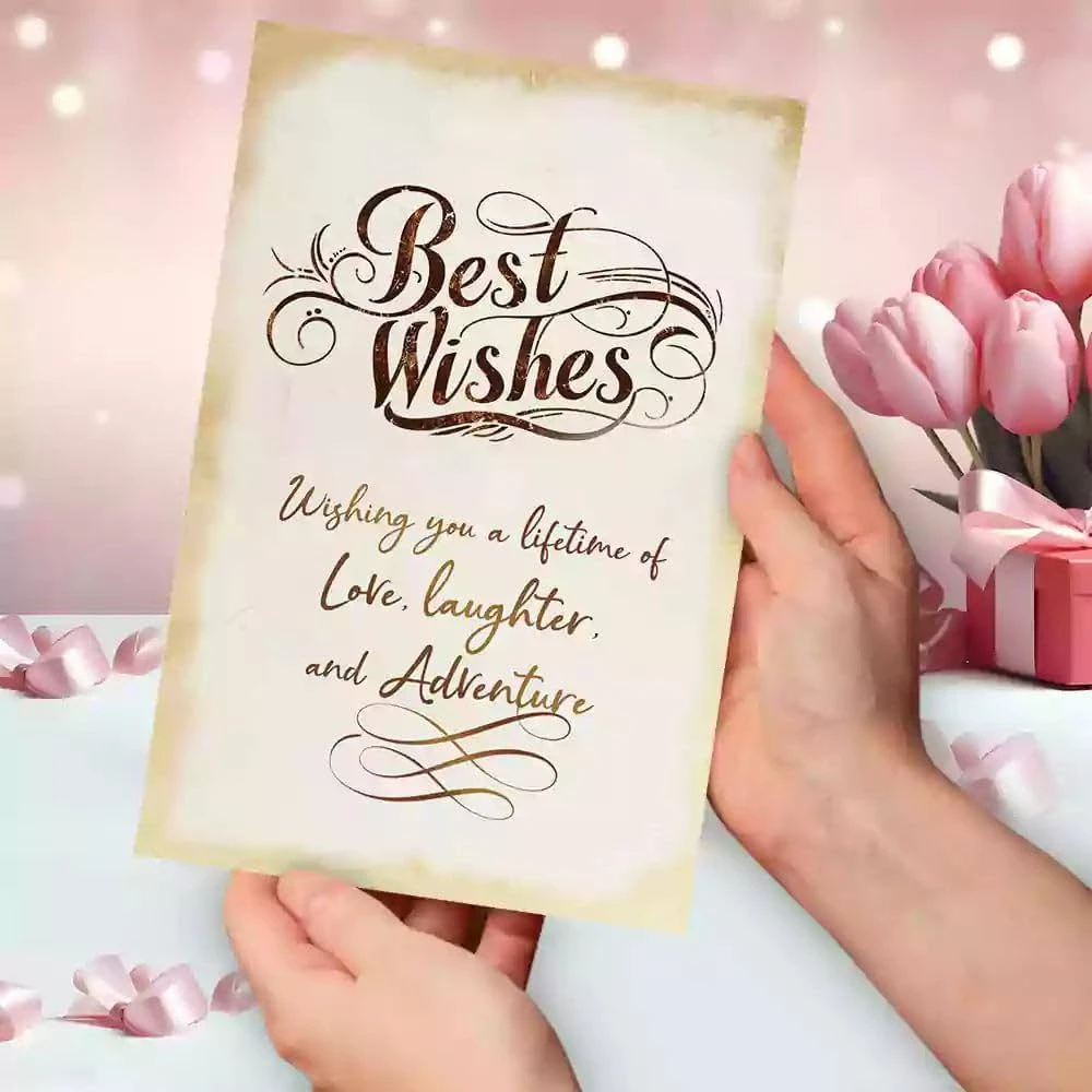 Best Wishes Greeting Card